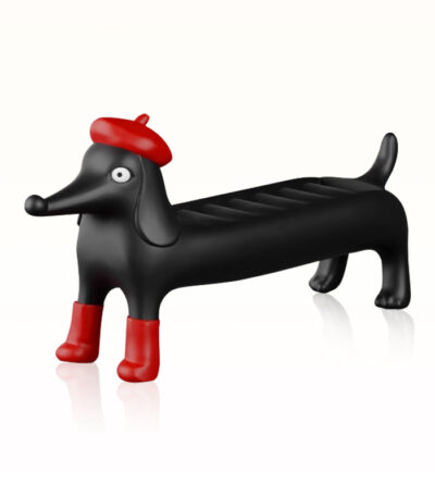 dog ring holder, dachshund jewelry tray, playful resin decor, animal ring stand, cute jewelry storage, Contistar Home