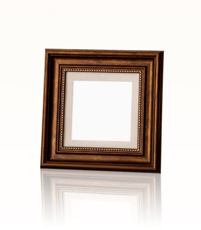vintage photo frame, antique picture frame, square resin frame, 5 inch classic frame, bronze photo holder, Contistar Home