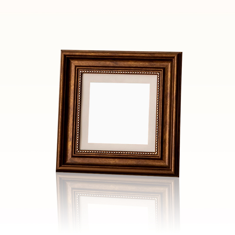 vintage photo frame, antique picture frame, square resin frame, 5 inch classic frame, bronze photo holder, Contistar Home